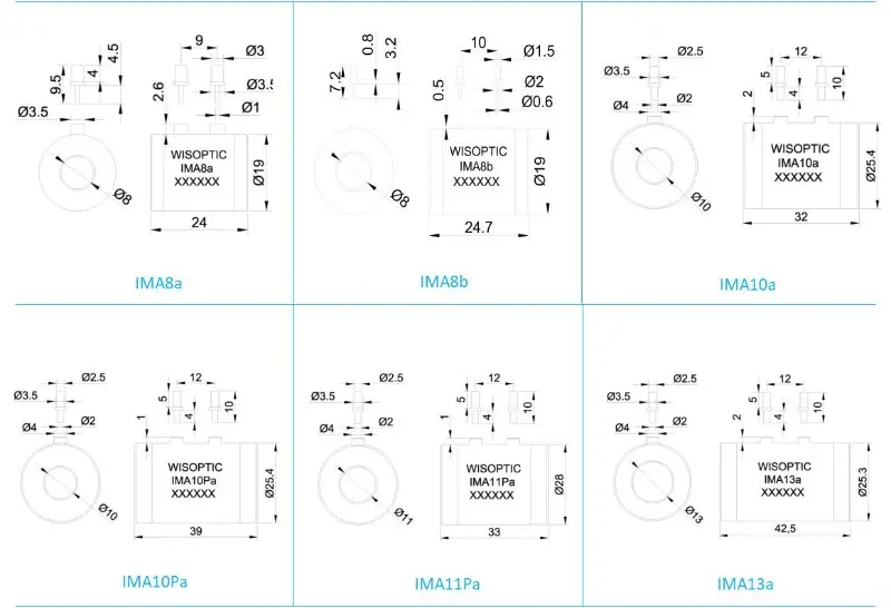 Technische Daten von WISOPTIC – DKDP Pockels Cell WISOPTIC Technical Data - DKDP Pockels Cell