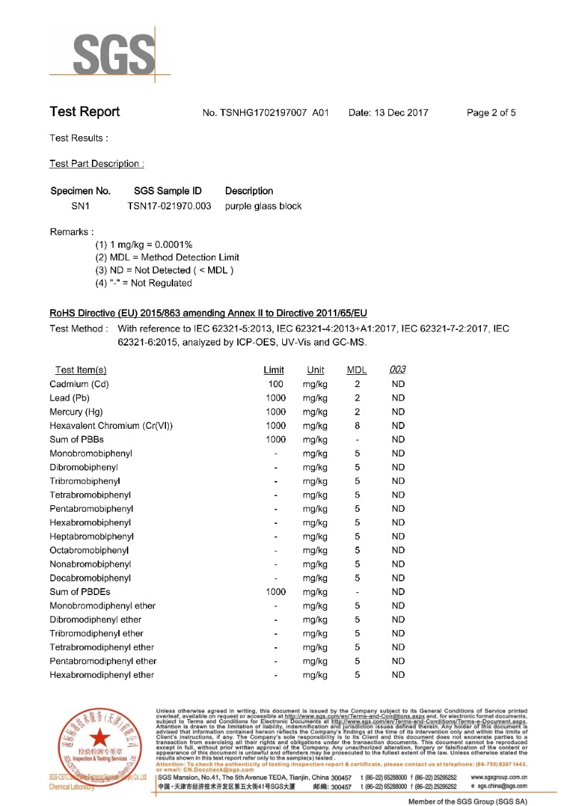 Nd:YAG Test Report