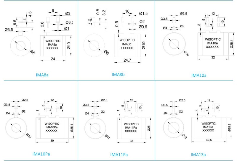 WISOPTIC Technical Data - DKDP Pockels Cell